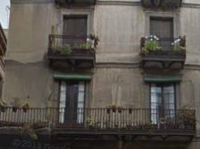 Historic building in Born of Barcelona